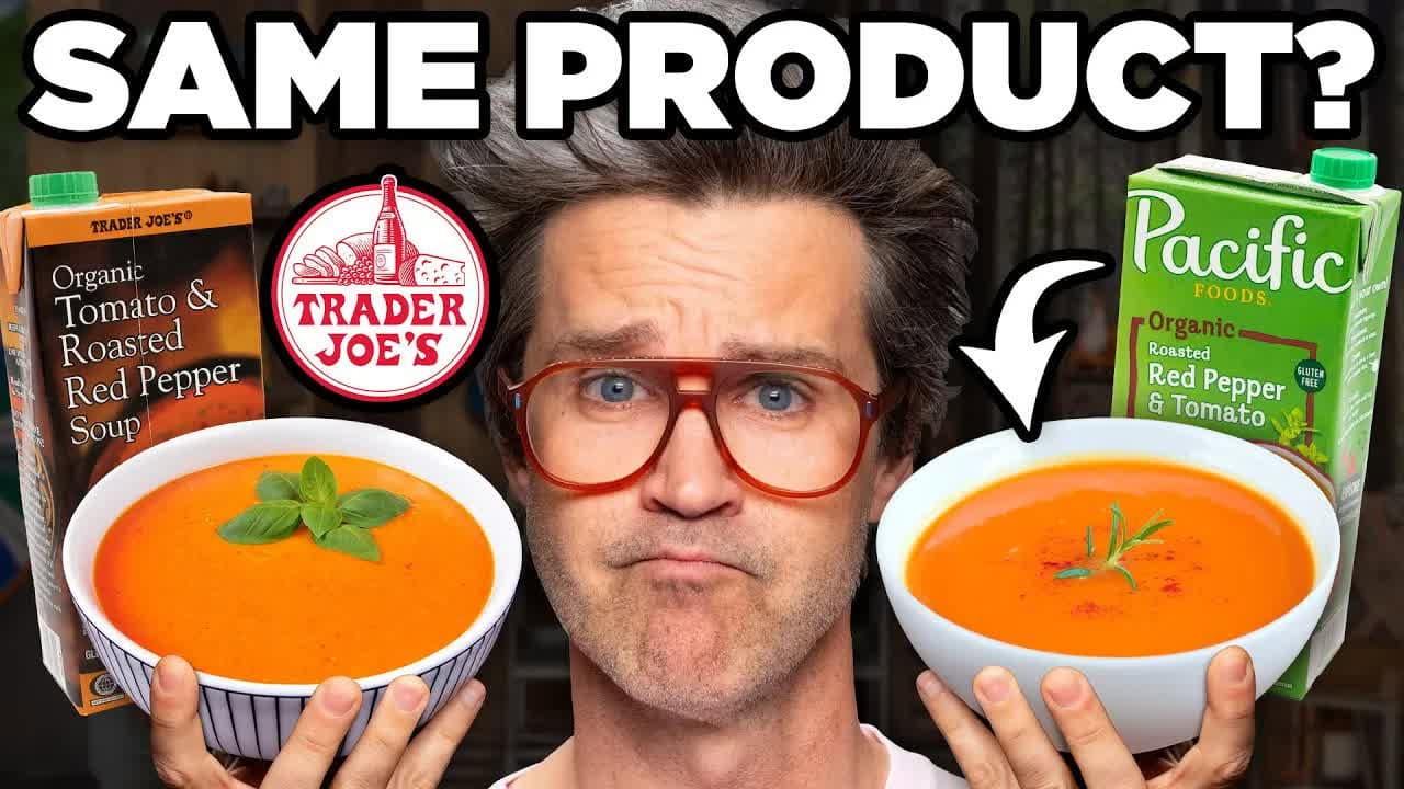 Still from Who REALLY Makes Trader Joe's Snacks?