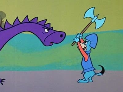 Still from Dragon-Slayer Huck