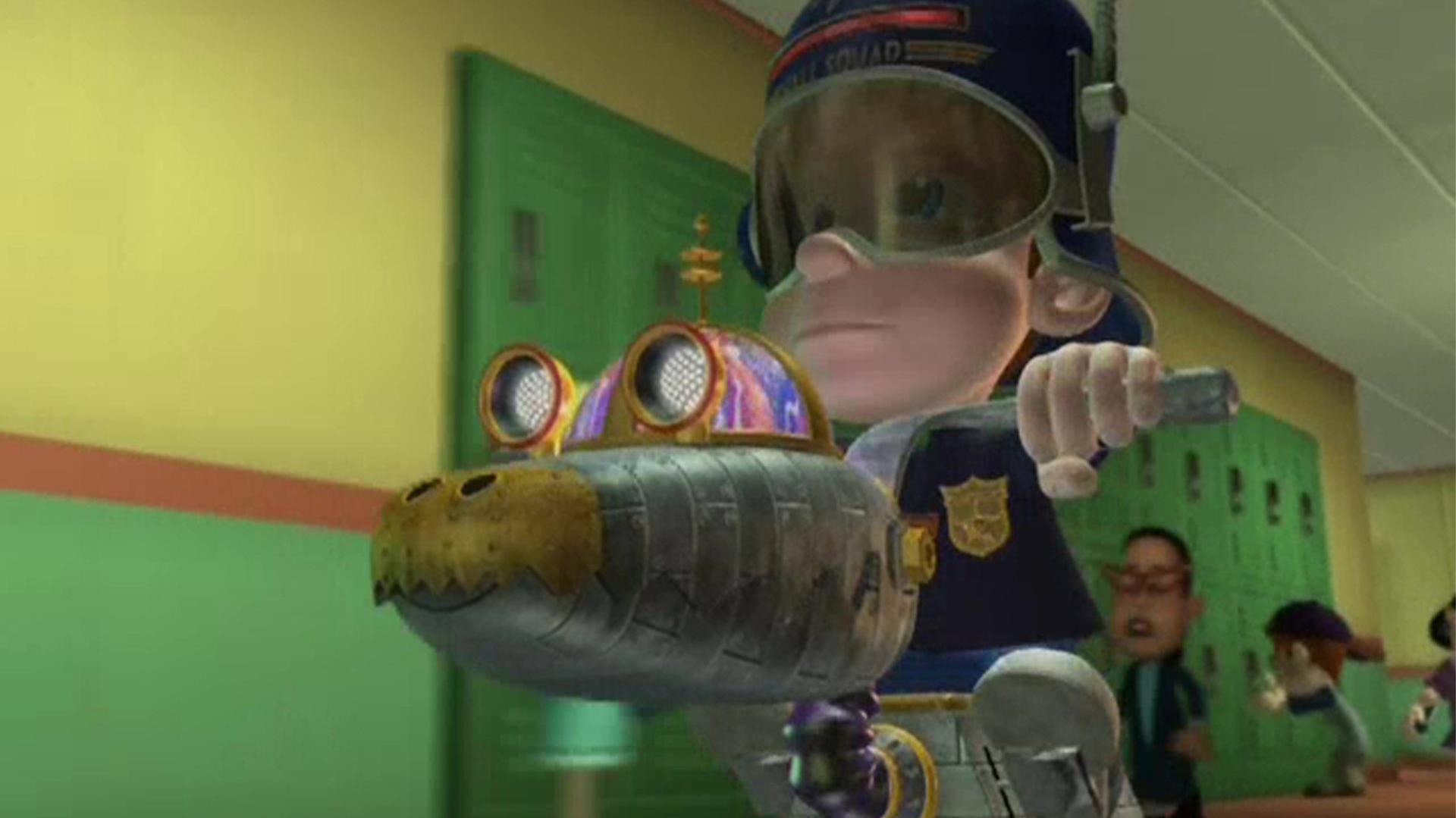 Still from Hall Monster