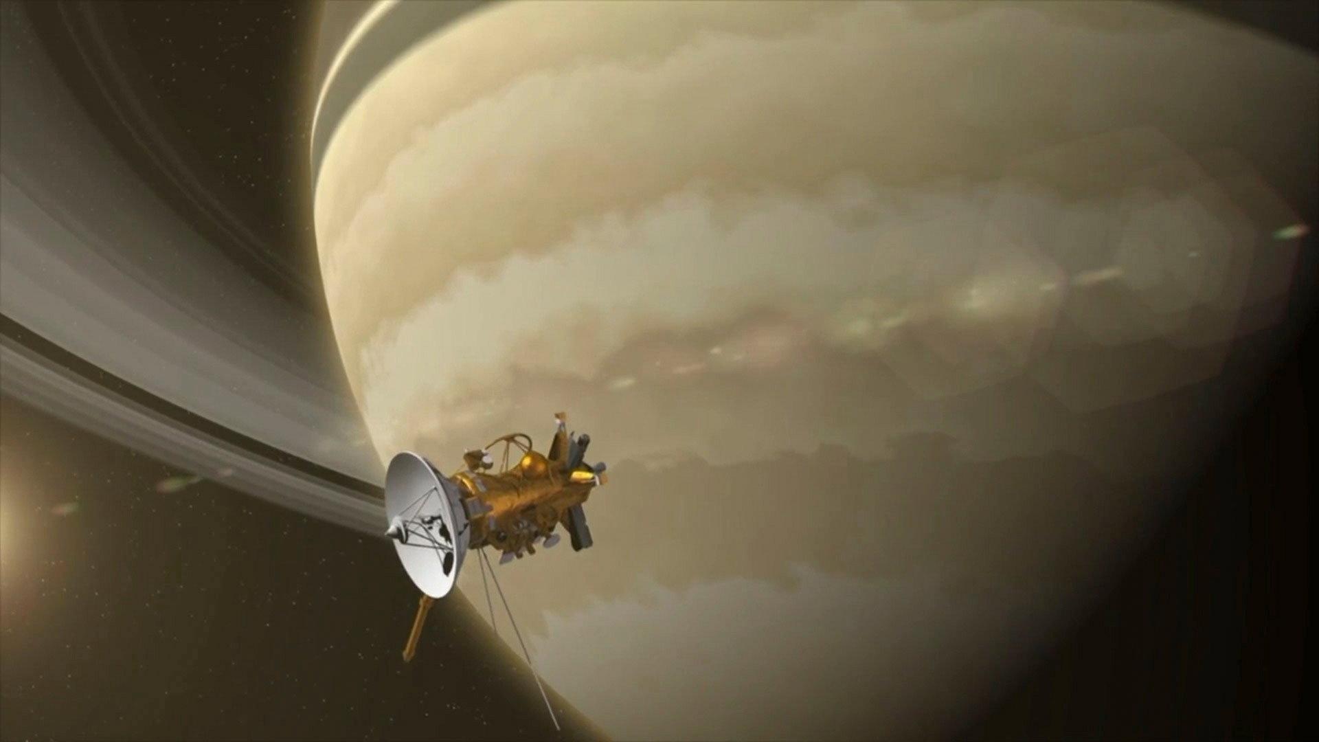 Still from Cassini's Final Secrets