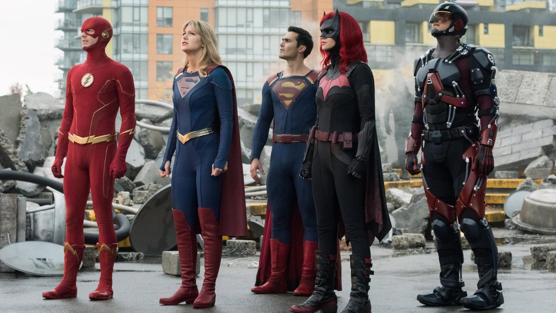 Still from Crisis on Infinite Earths: Part One (I)