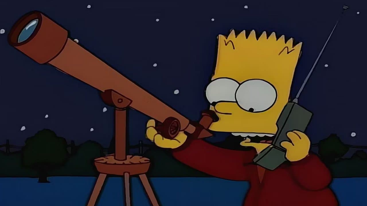 Still from Bart's Comet