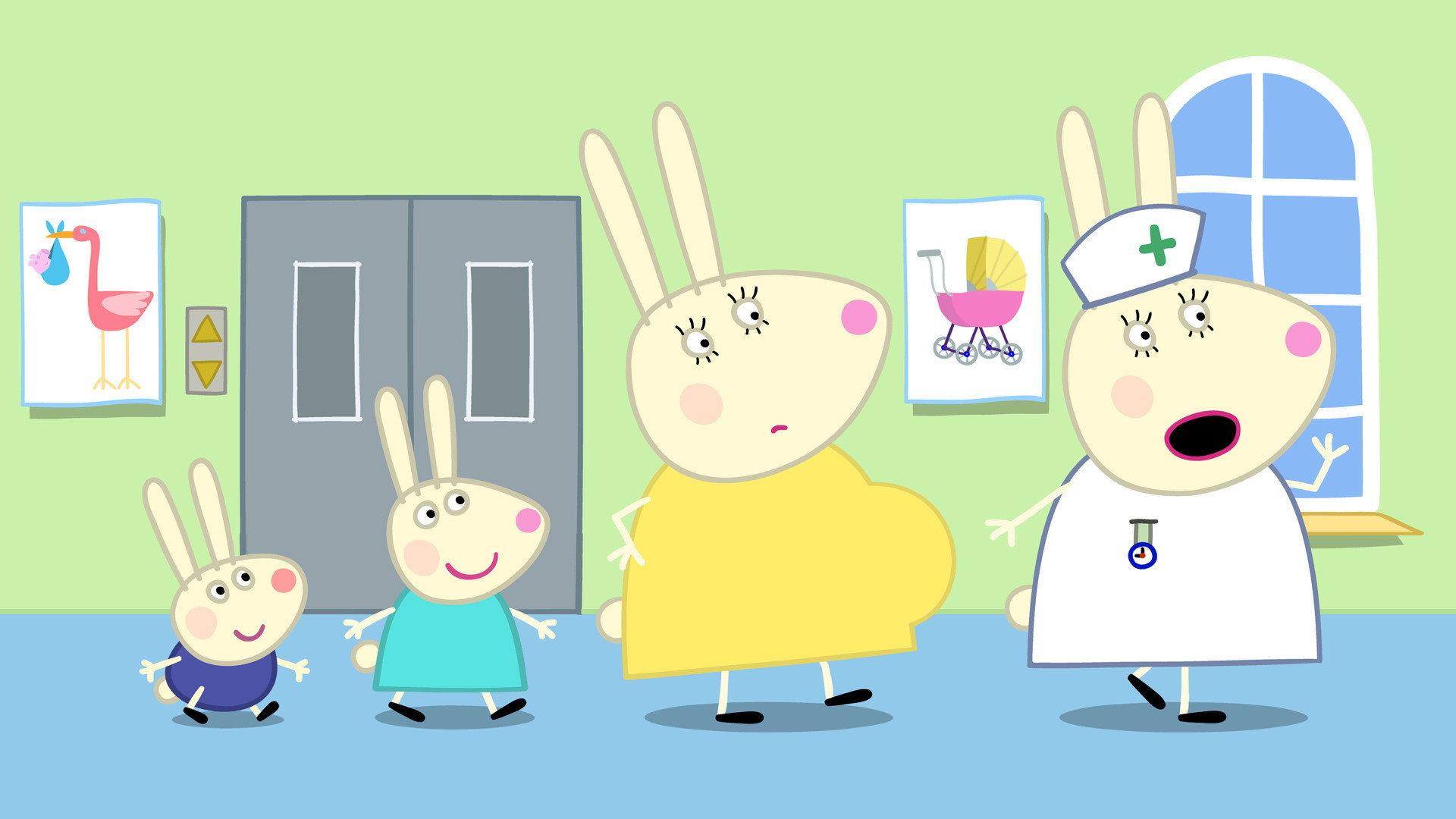 Still from Mummy Rabbit's Bump