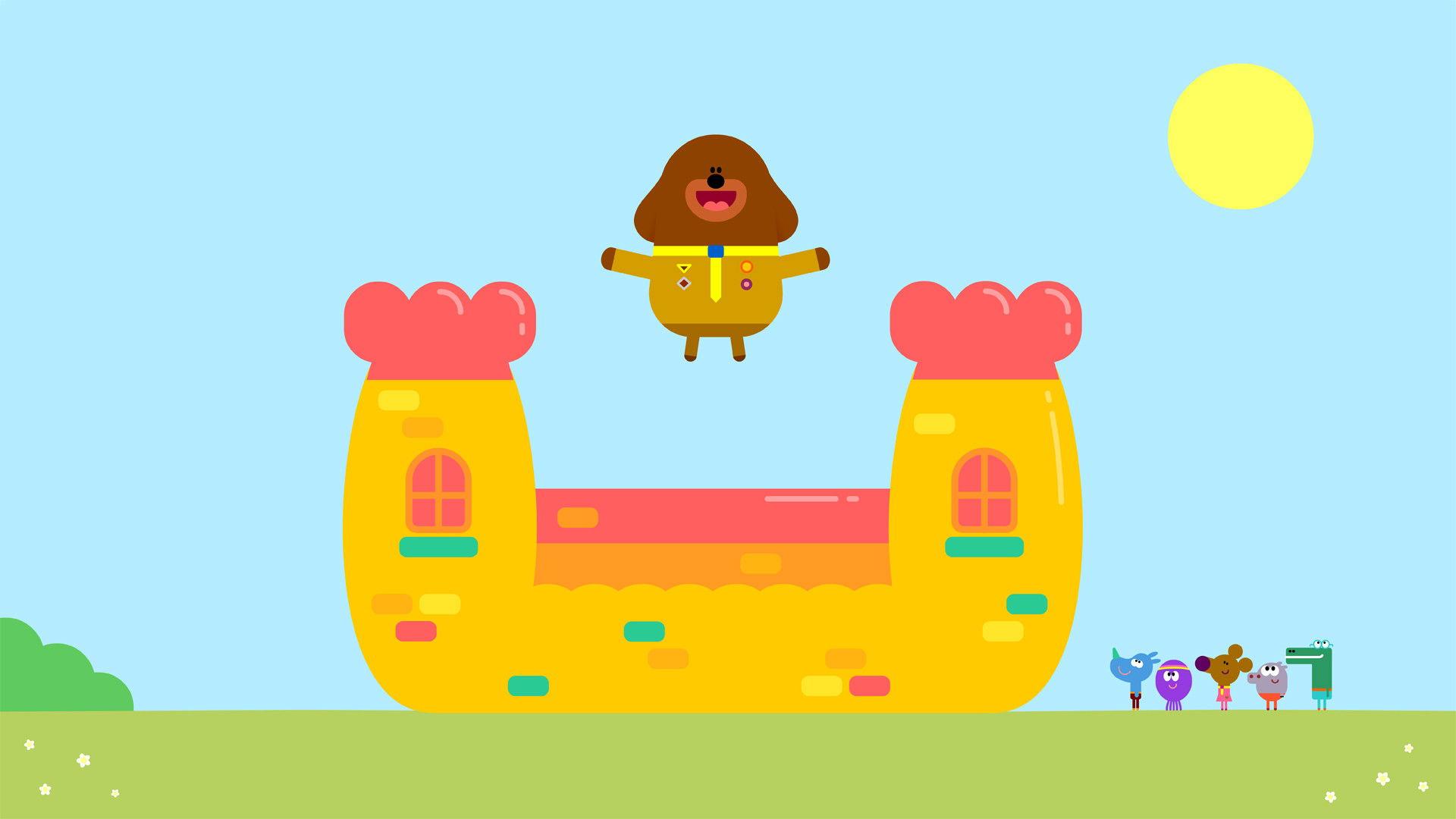 Still from The Bouncing Badge