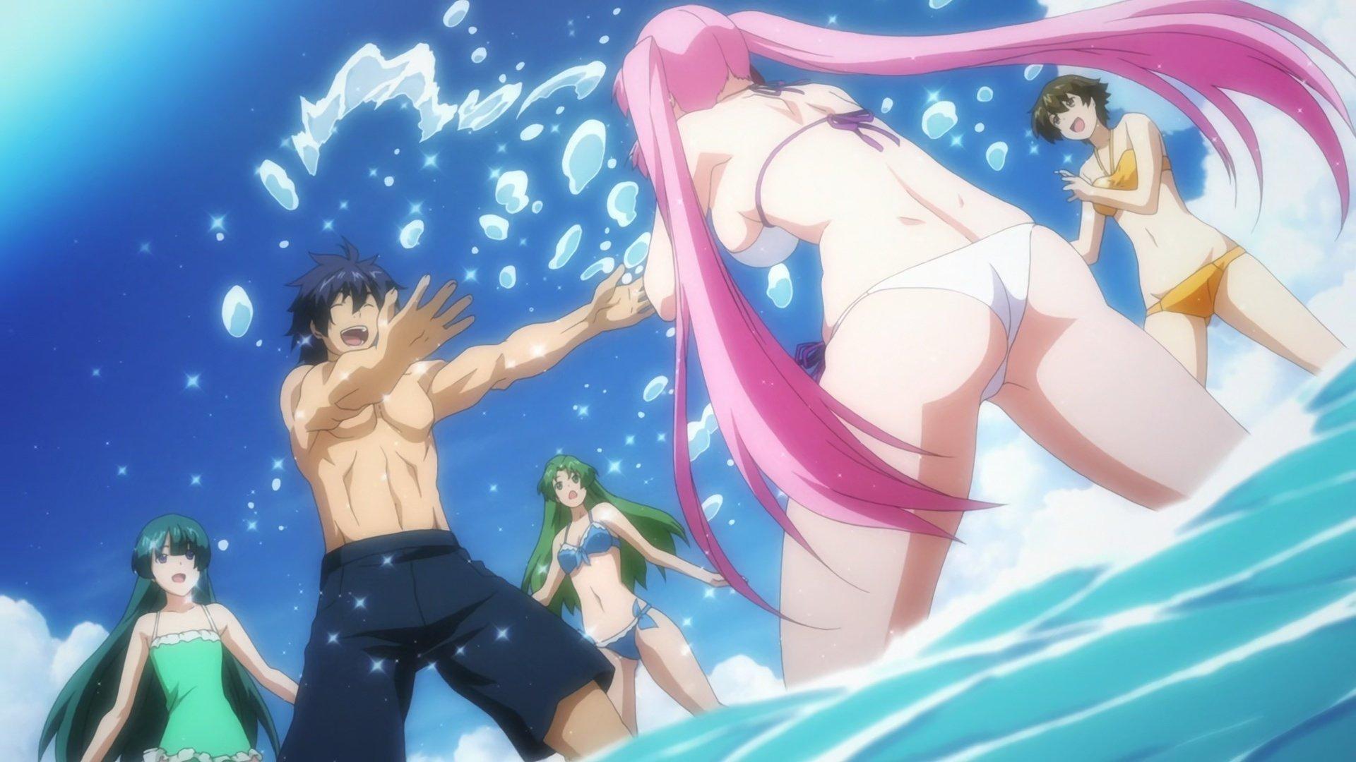 Still from A Crude Panic on the Beach!