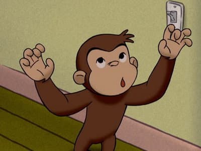 Still from Curious George in the Dark