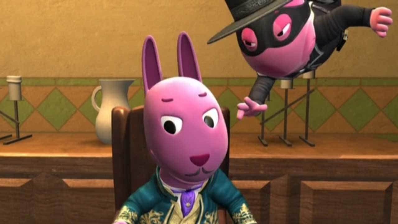 Still from The Masked Retriever
