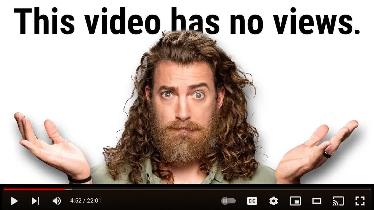 Still from Reacting To YouTube Videos With No Views