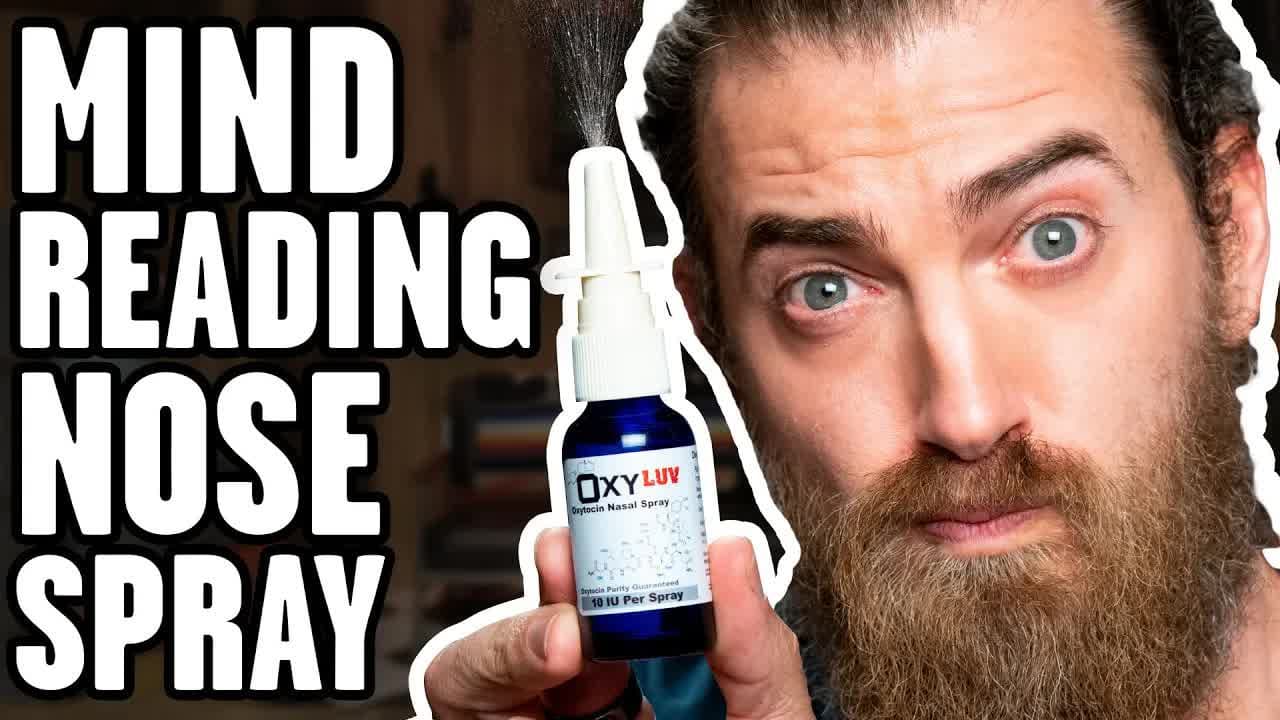 Still from Can This Spray Help Us Read Each Other’s Minds? (Experiment)