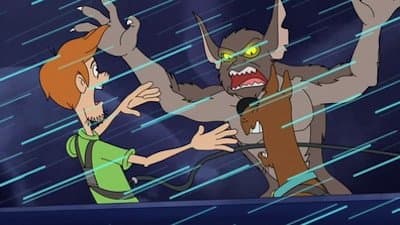 Still from Gremlin on a Plane