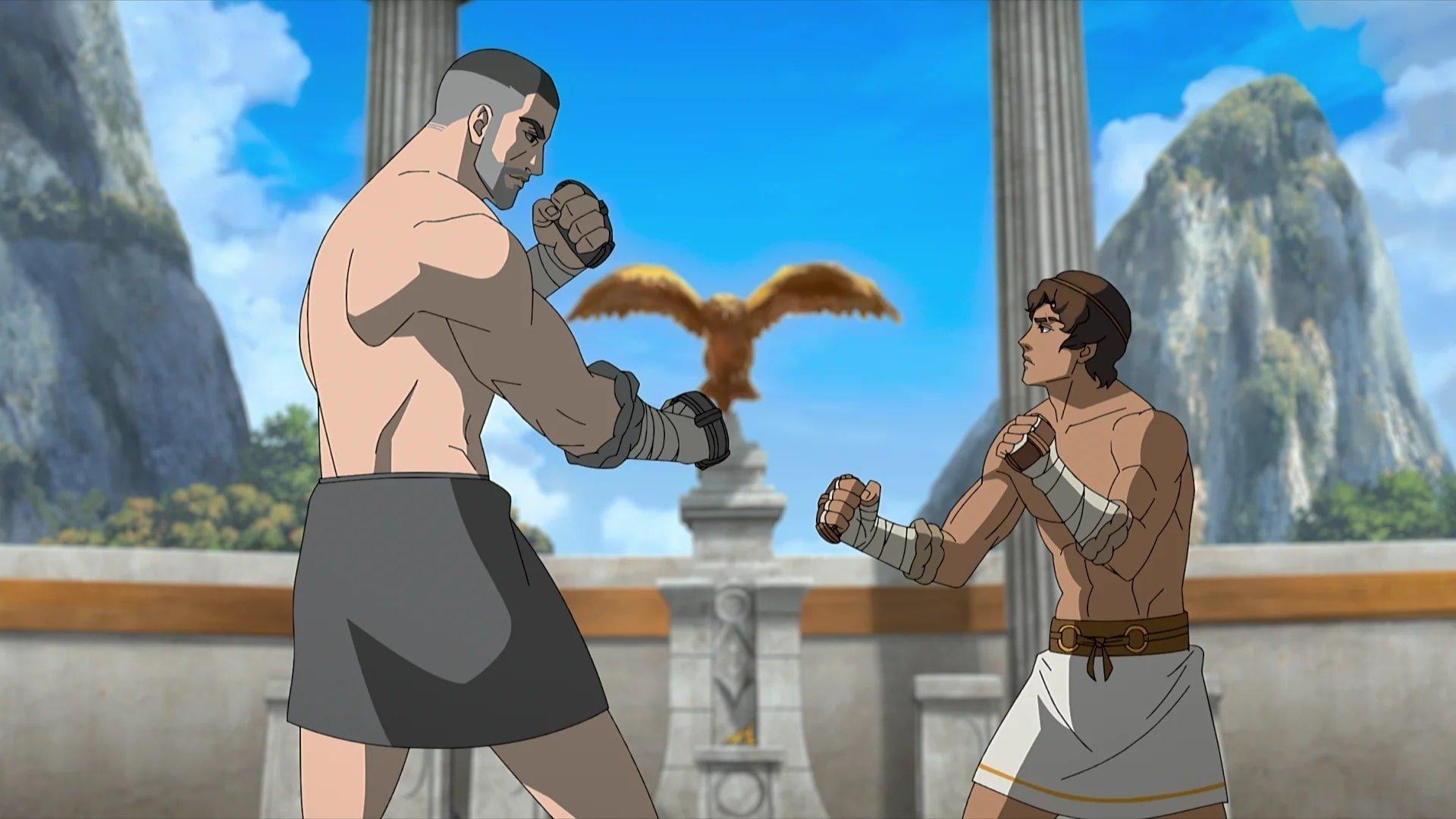 Still from Funeral Games