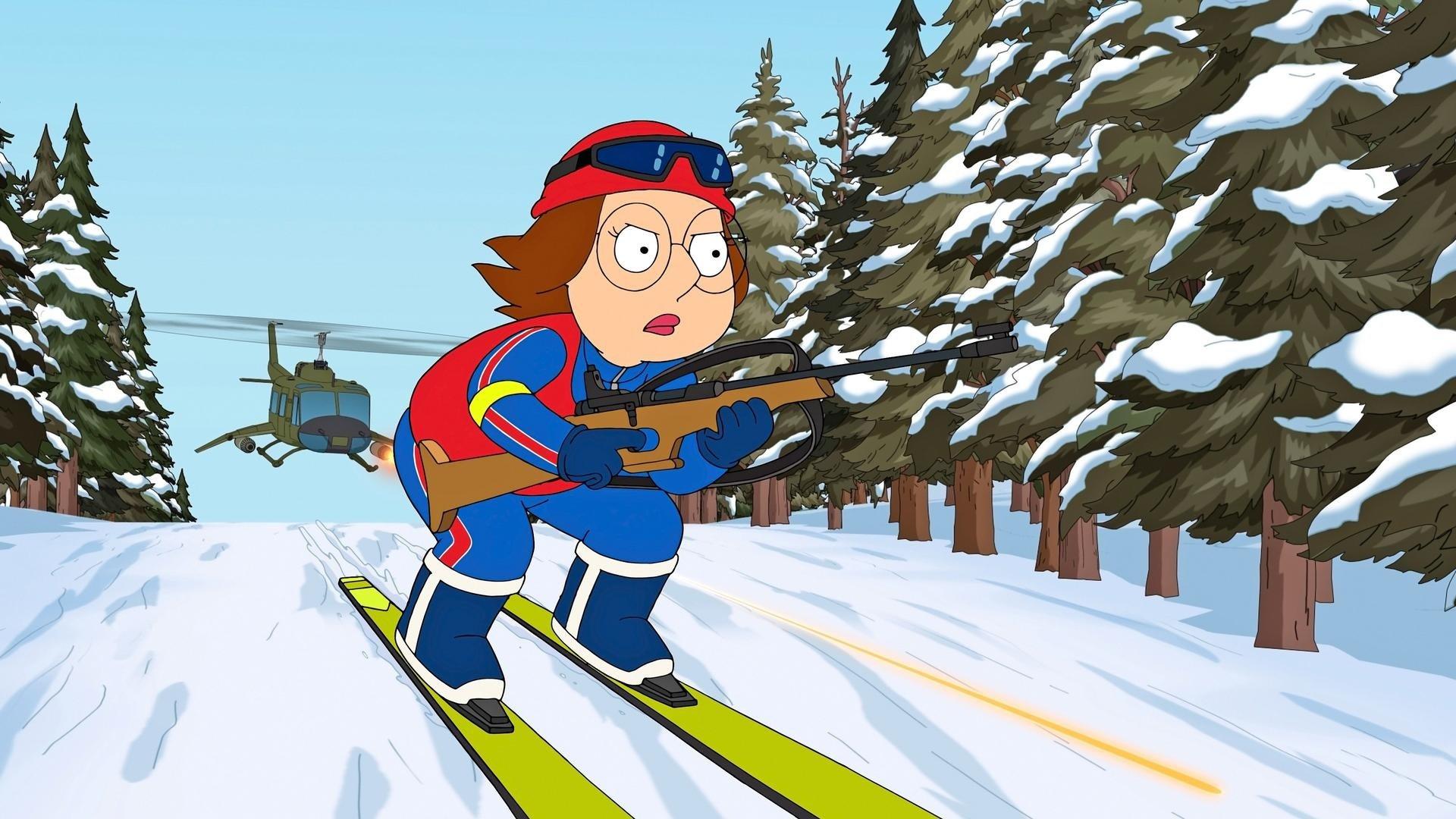 Still from The Griffin Winter Games