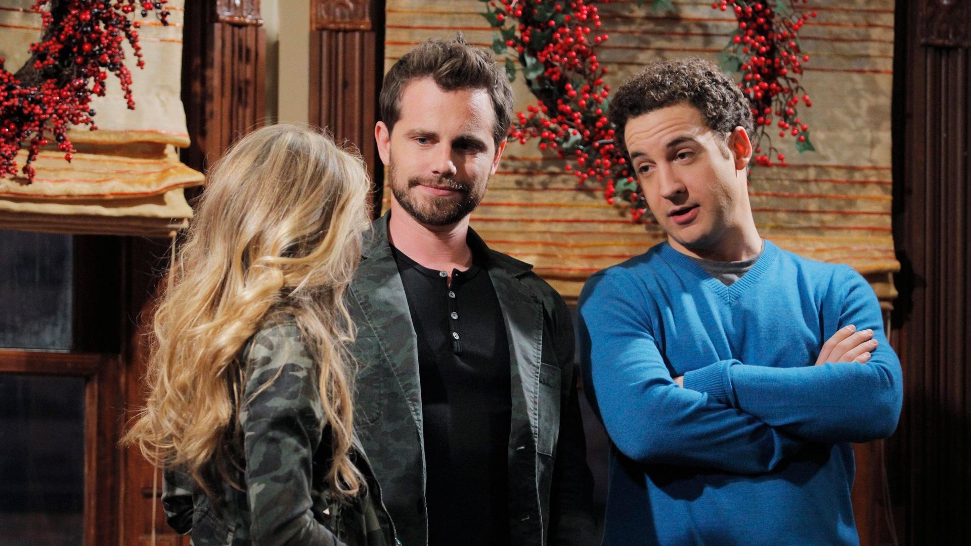 Still from Girl Meets Home for the Holidays
