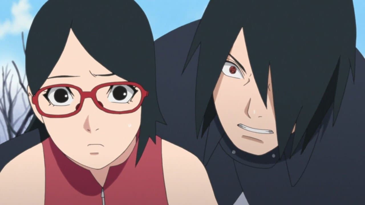 Still from Sasuke and Sarada