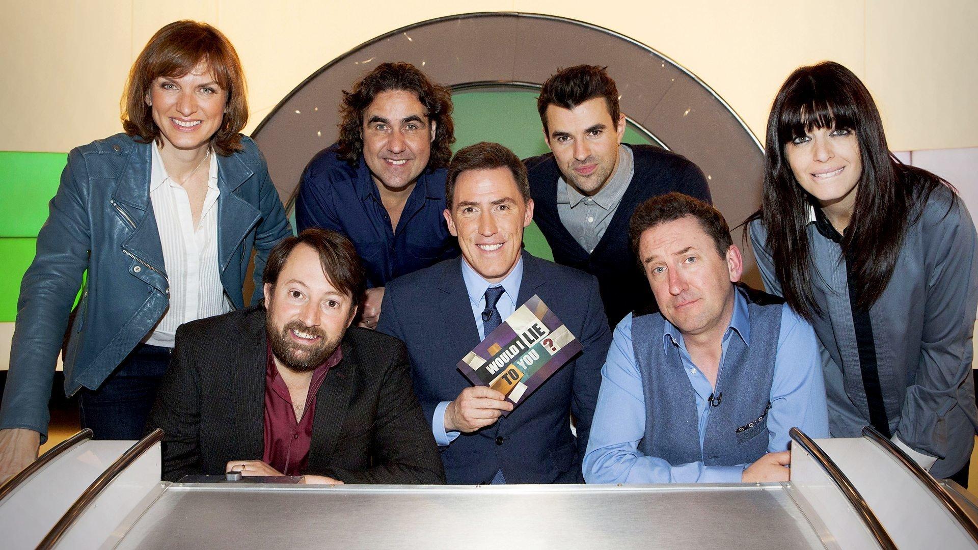 Still from Fiona Bruce, Micky Flanagan, Steve Jones, Claudia Winkleman
