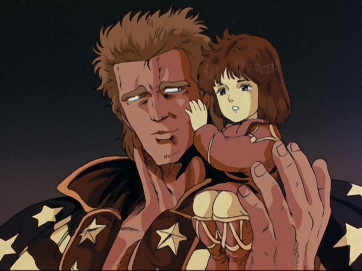 Still from Ein in Danger! Hands of Evil Reach for His Love!!