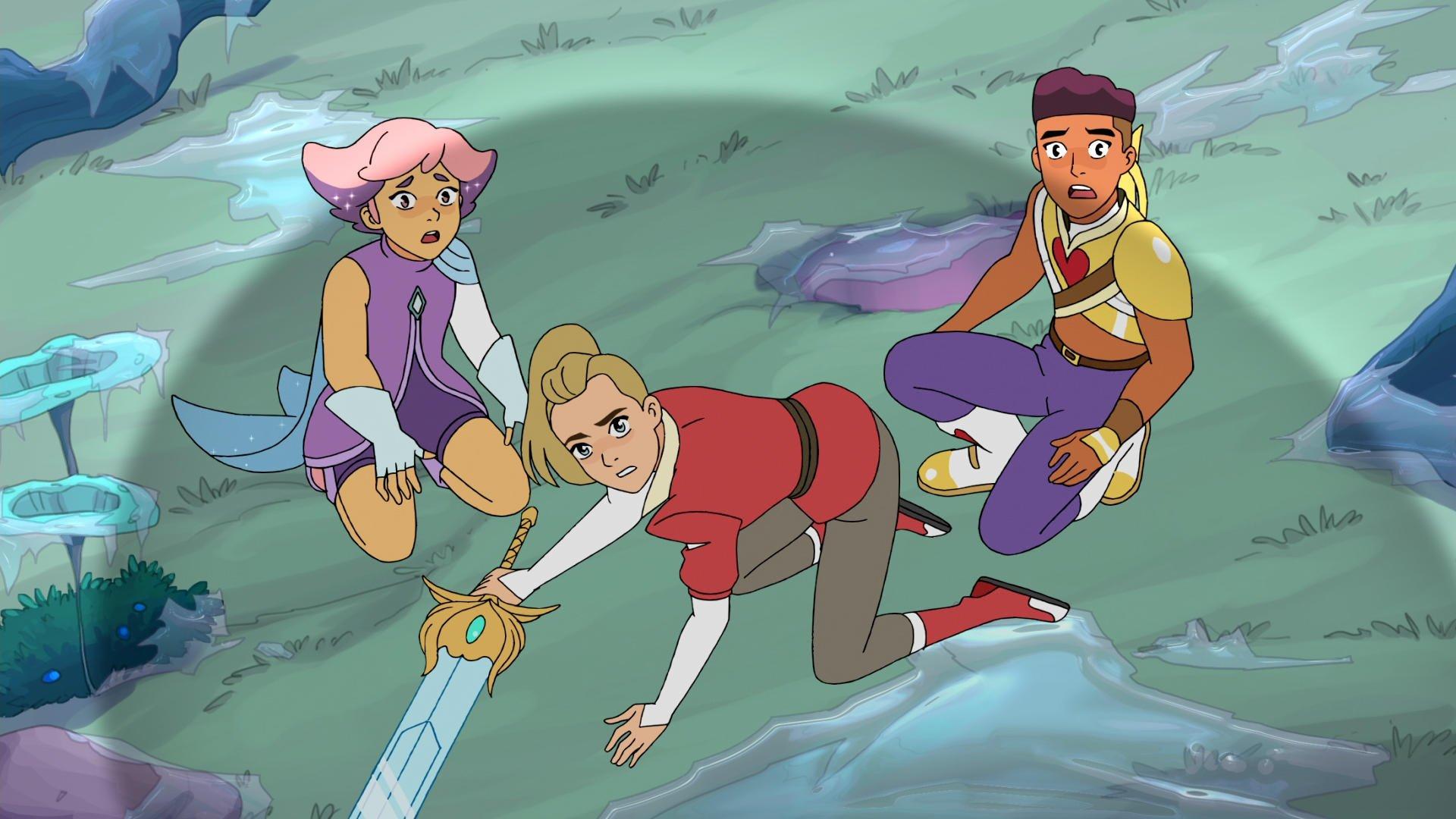 Still from The Frozen Forest