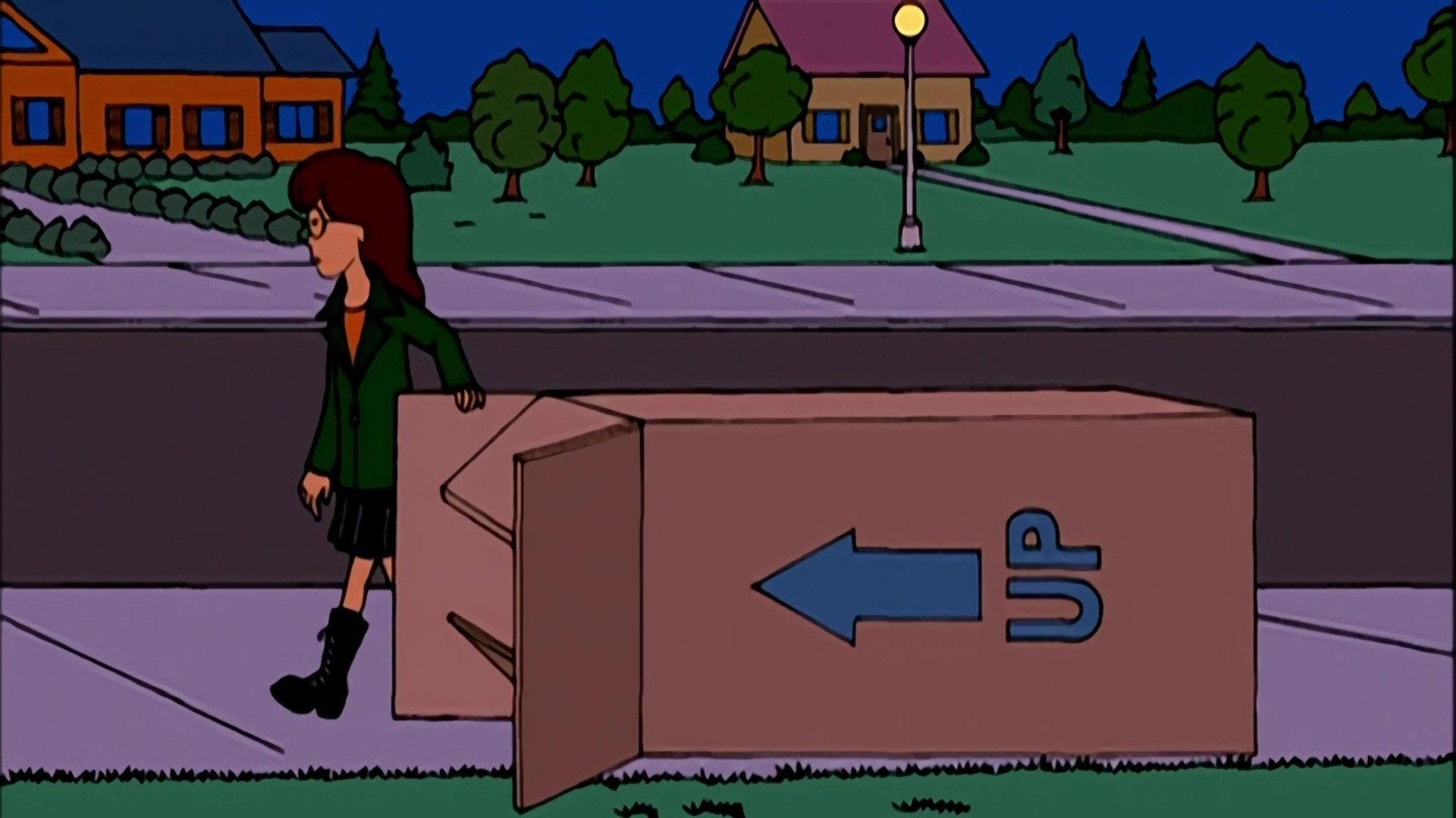 Still from Boxing Daria