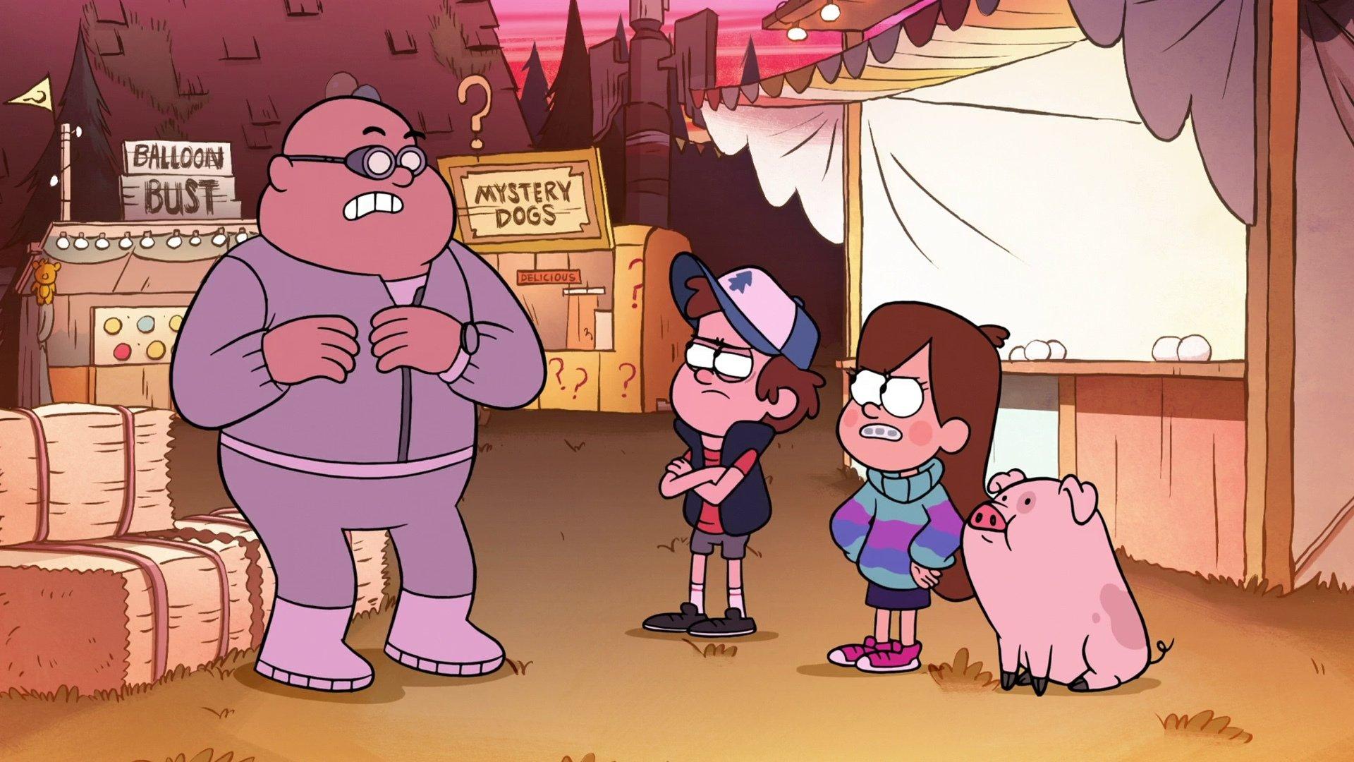Still from The Time Traveler's Pig