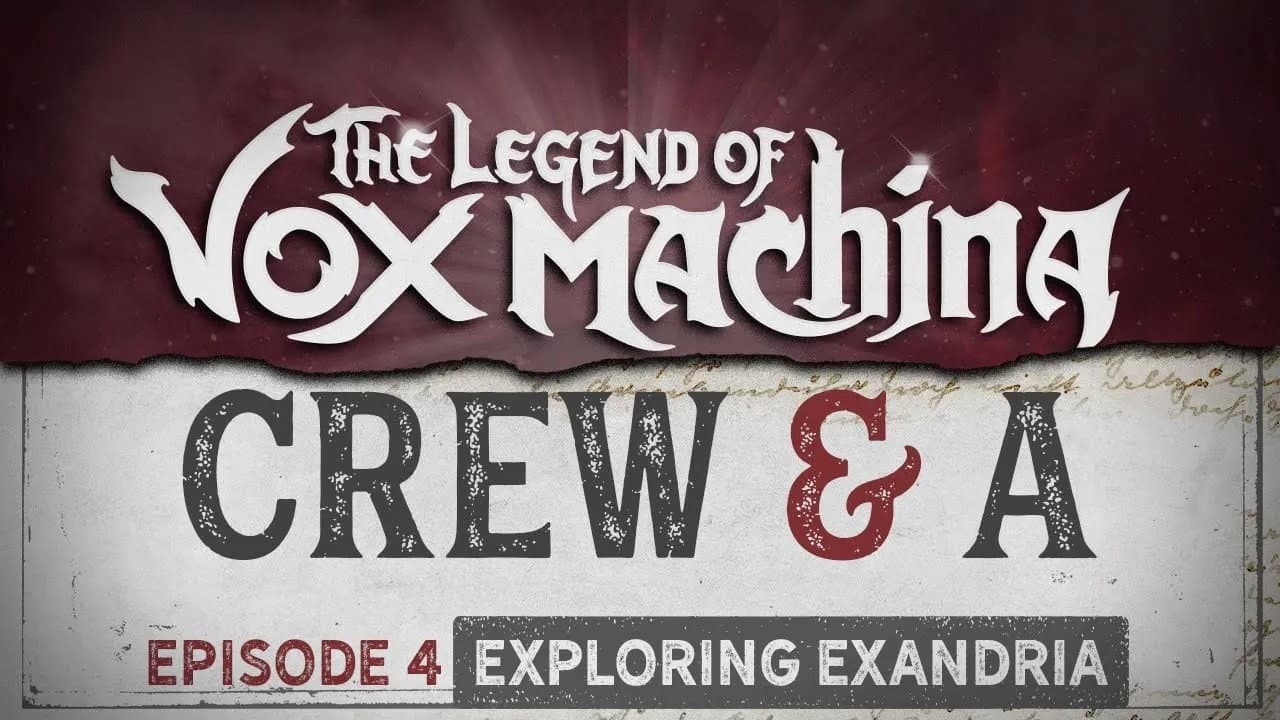 Still from Crew & A Episode 4: Exploring Exandria