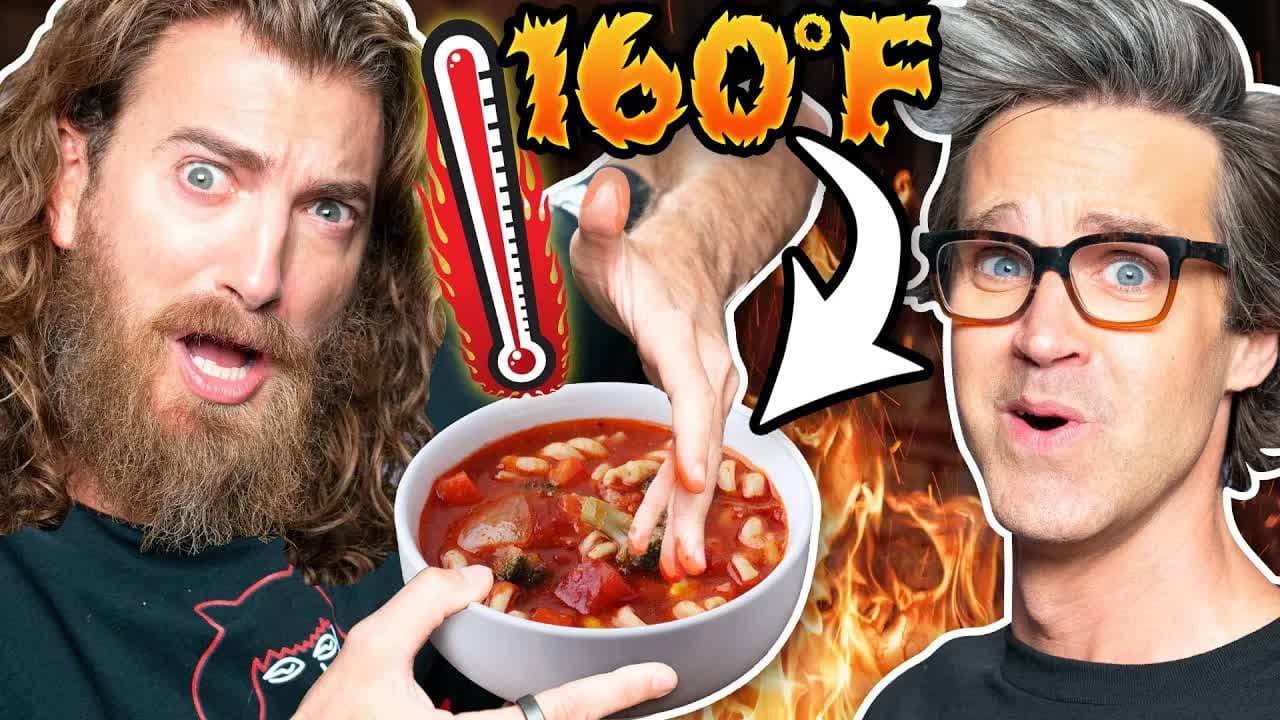 Still from Extreme Scorching Hot Food Challenge