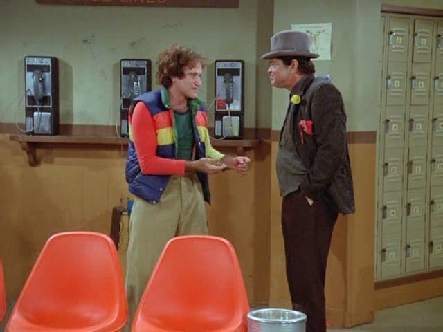 Still from Mork and the Bum Rap
