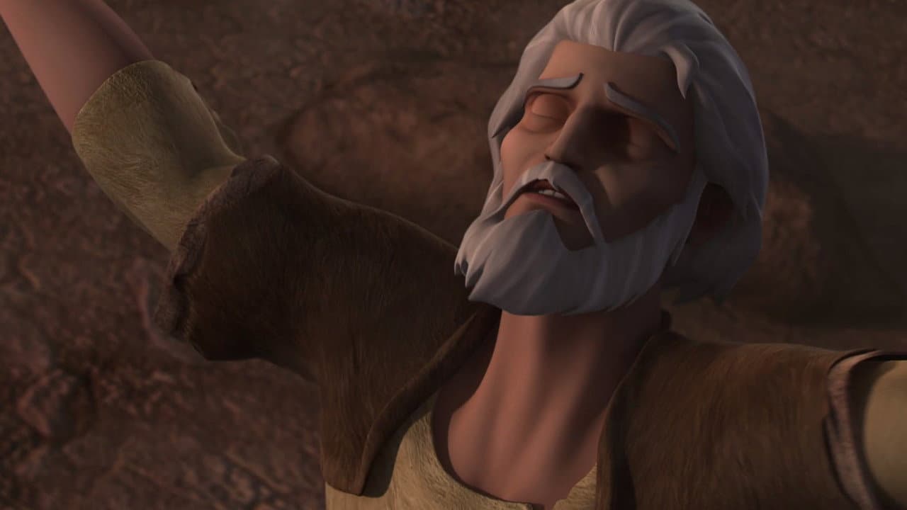 Still from Elijah and the Prophets of Baal