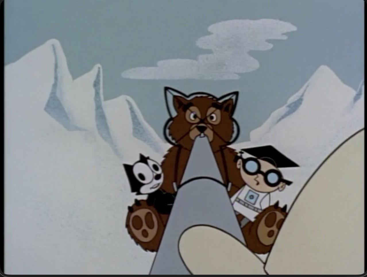Still from Felix and Poindexter Out West