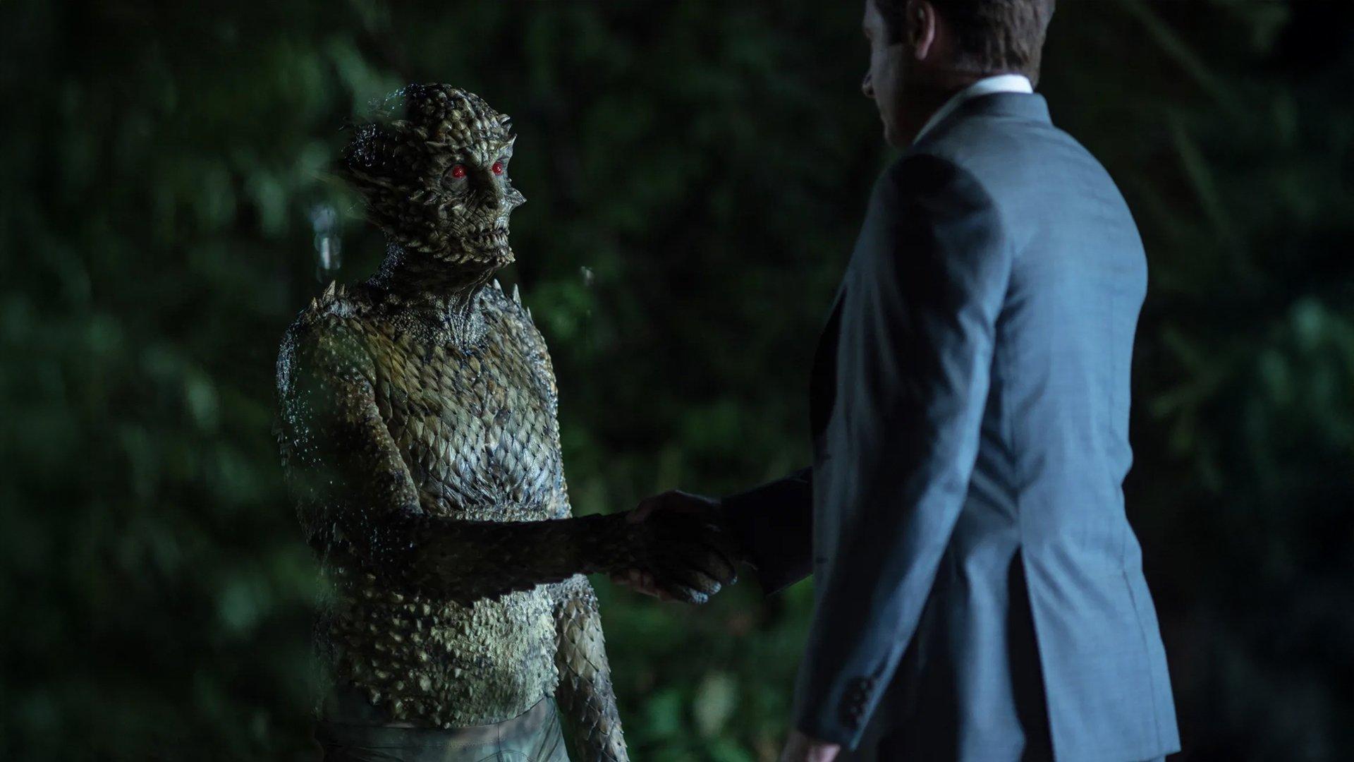 Still from Mulder & Scully Meet the Were-Monster