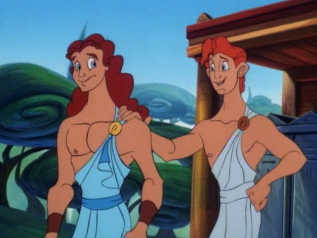 Still from Hercules and the Visit From Zeus