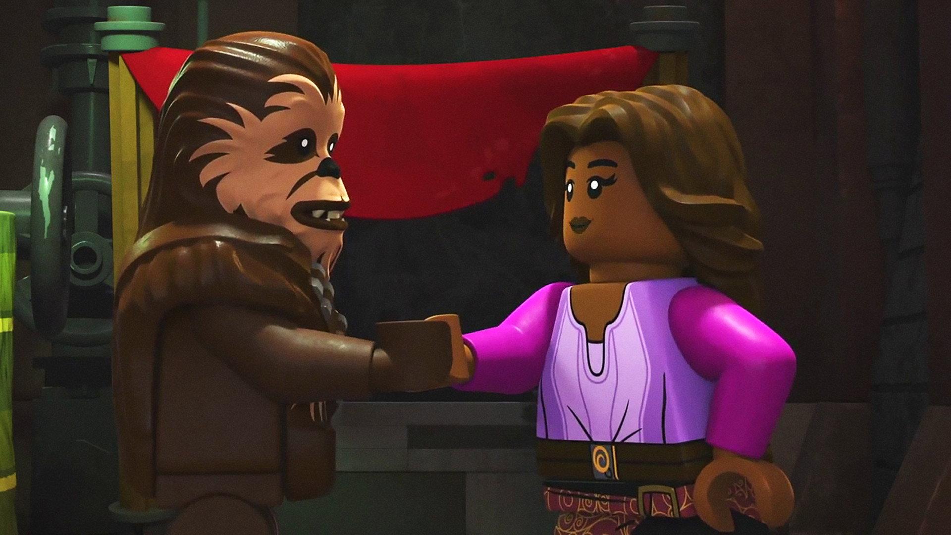 Still from Escape with Chewbacca
