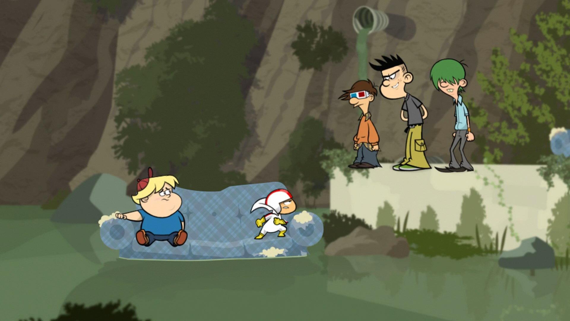 Still from Kicked Out
