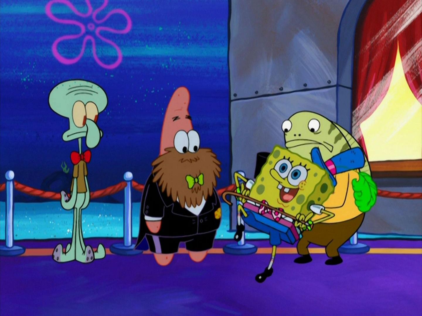 Still from Squidward's School for Grown Ups