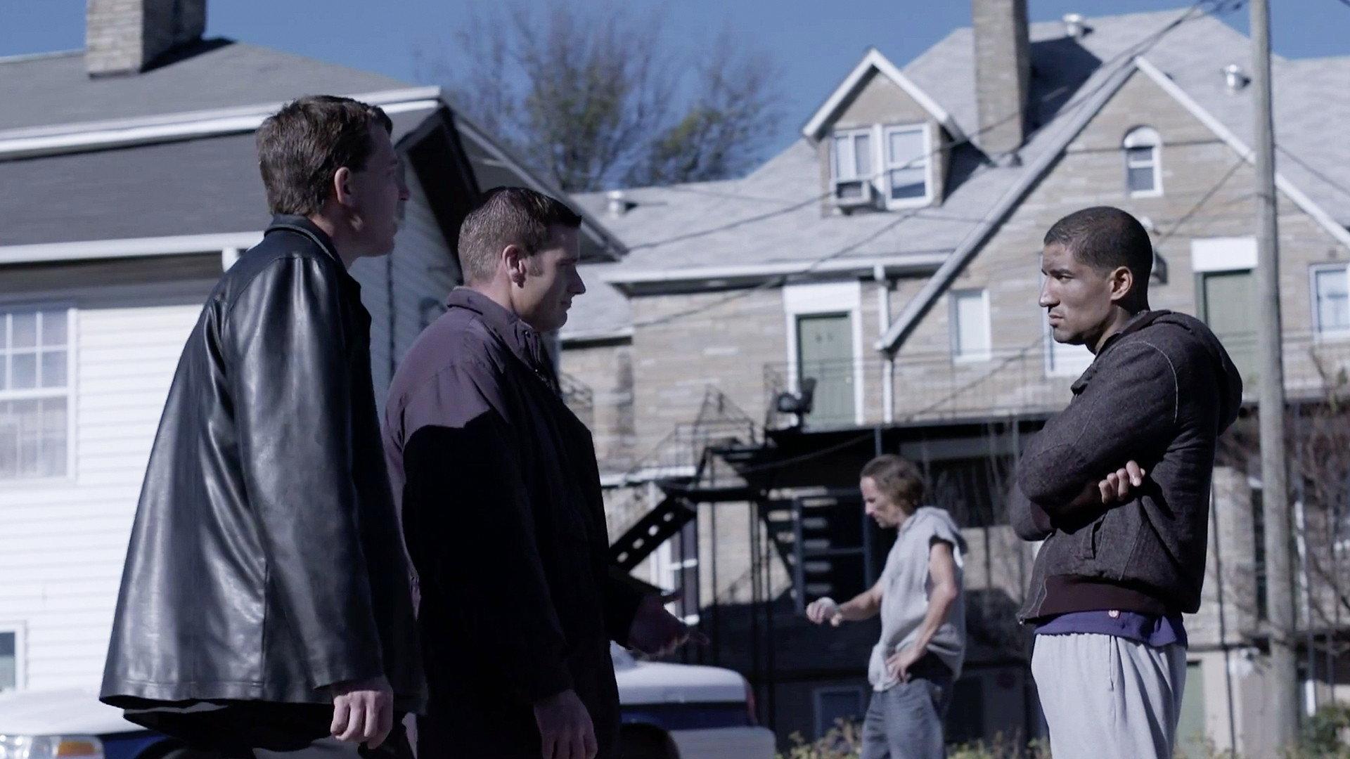 Still from Stuck in a Coffin