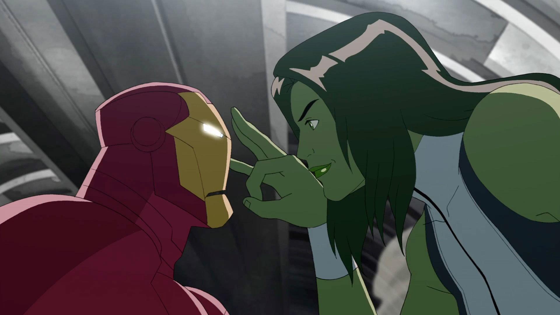 Still from Hulk Busted