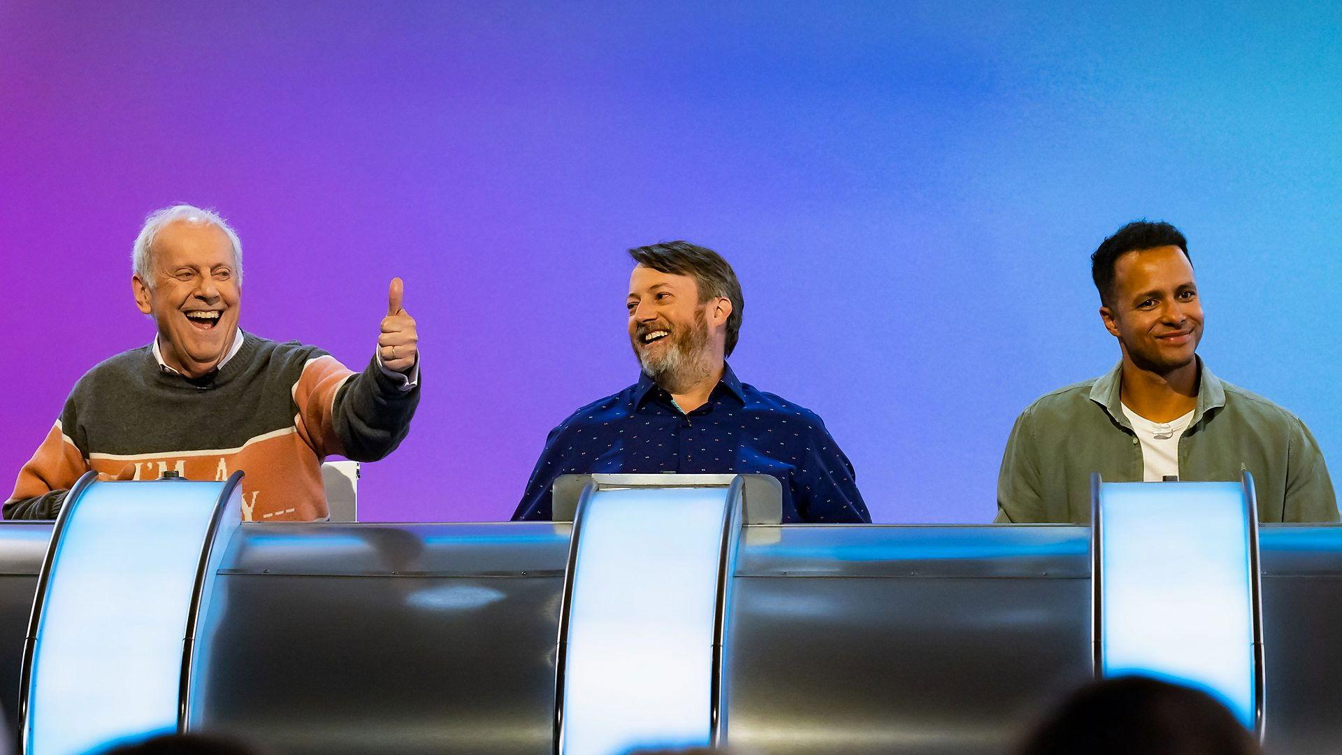 Still from Gyles Brandreth, Will Kirk, Tasha Ghouri & Jessica Knappett