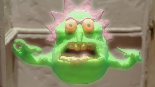 Still from Rick and Morty The Non-Canonical Adventures: Ghostbusters