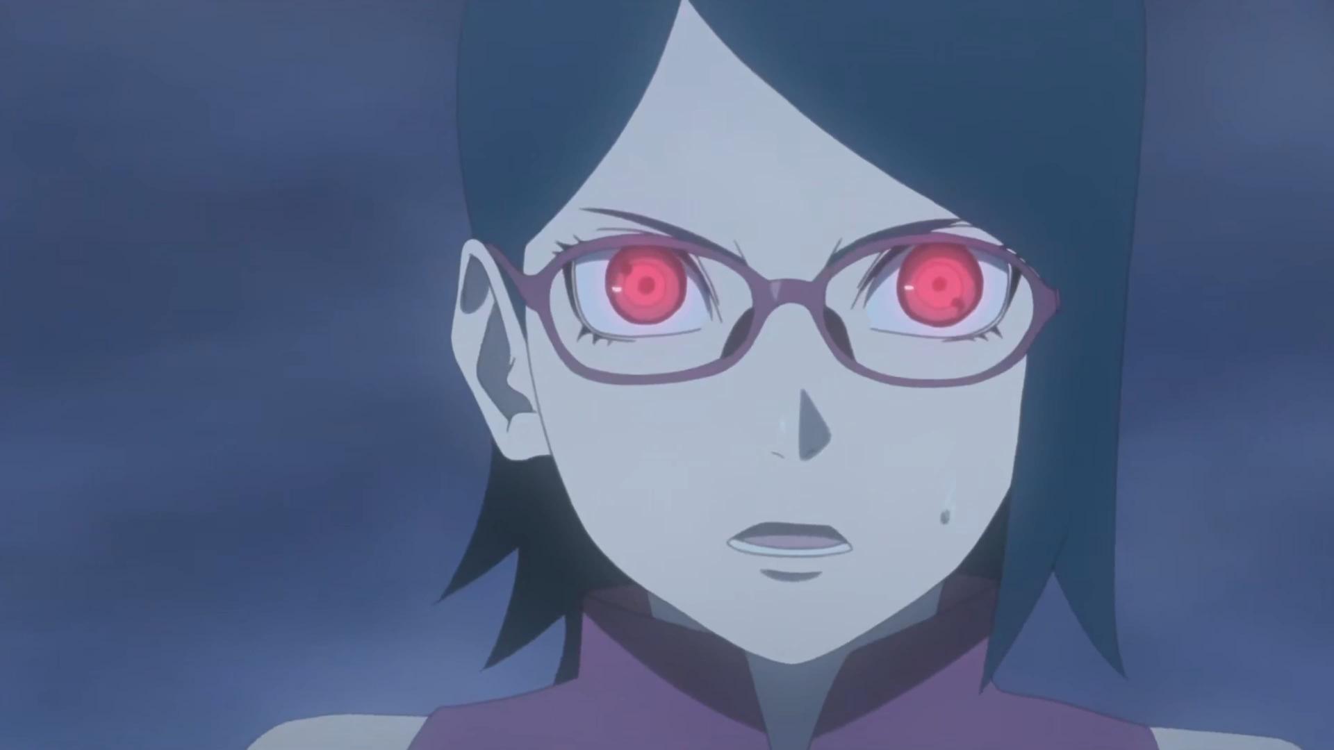 Still from The Sharingan vs. The Lightning Blade, Kiba the Fang!