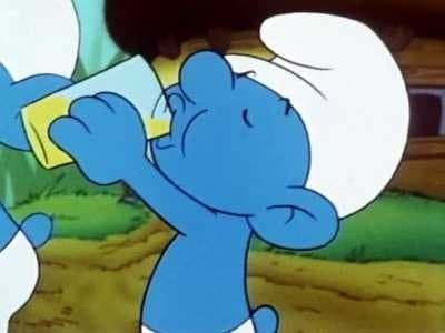 Still from Can't Smurf The Music