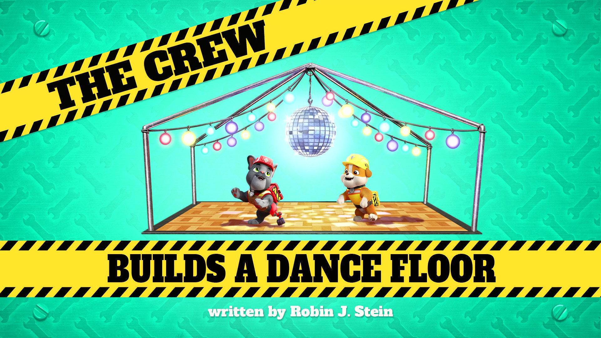 Still from The Crew Builds a Dance Floor