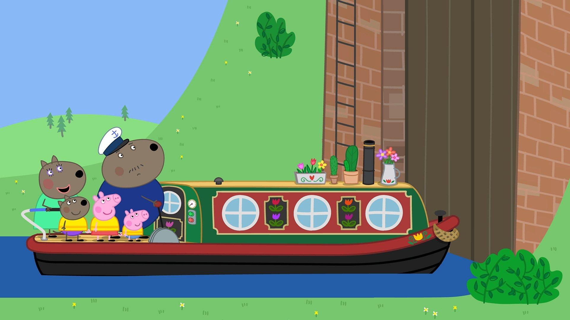 Still from Canal Boat