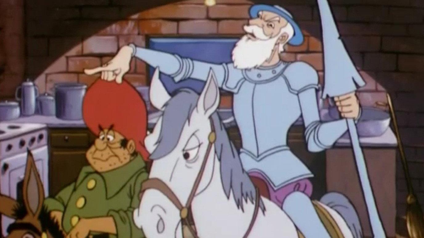 Still from The Ghost of Don Quixote