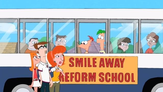 Still from Phineas and Ferb Get Busted