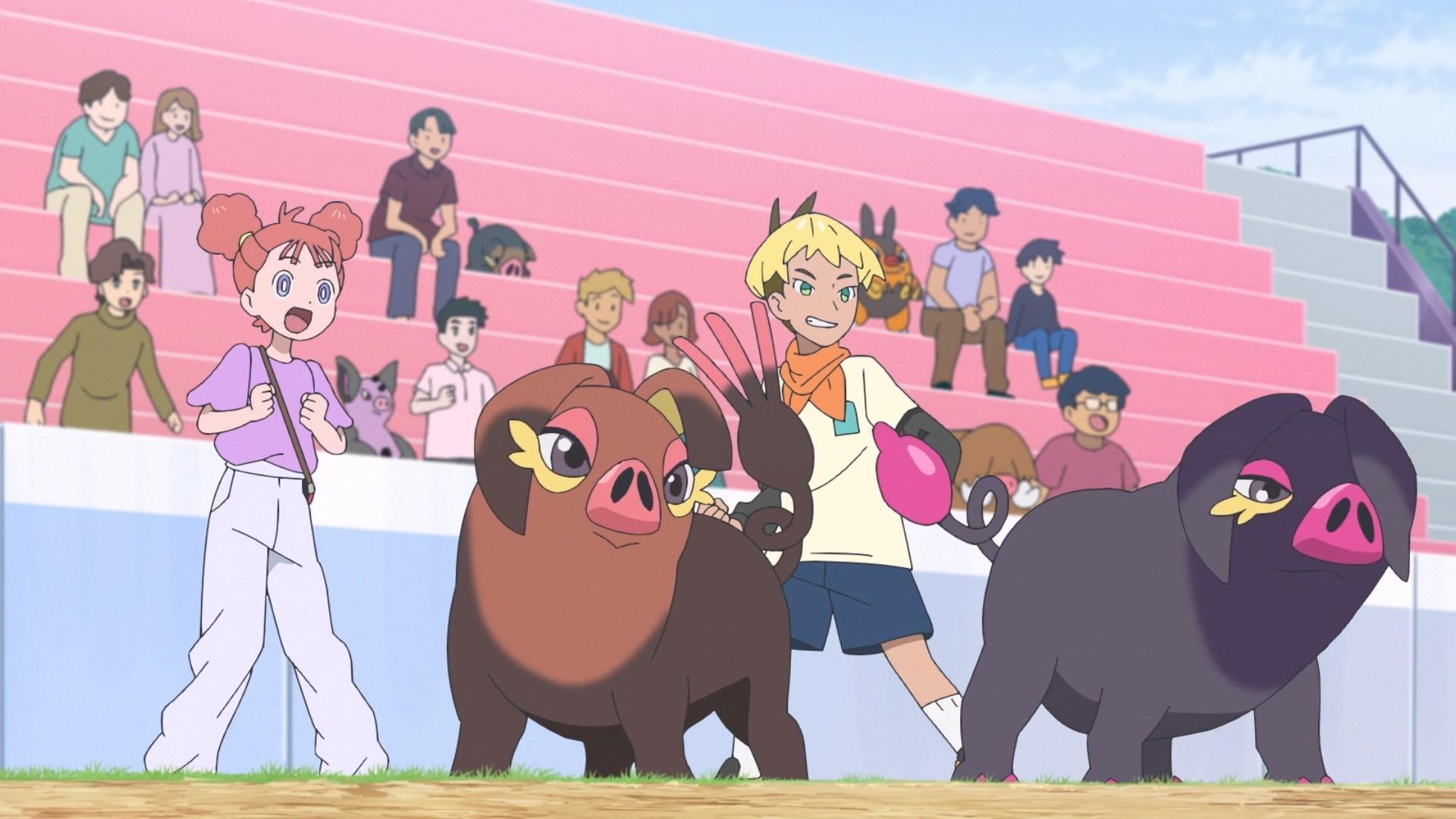 Still from Mission: Find Oinkologne's Partner!