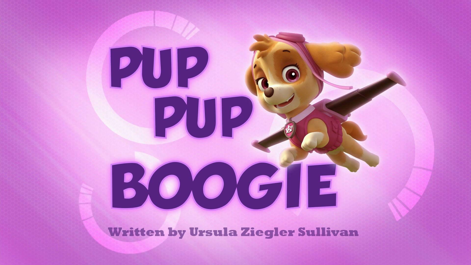 Still from Pup Pup Boogie