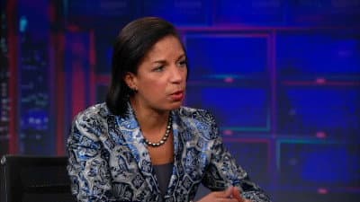 Still from Susan E. Rice