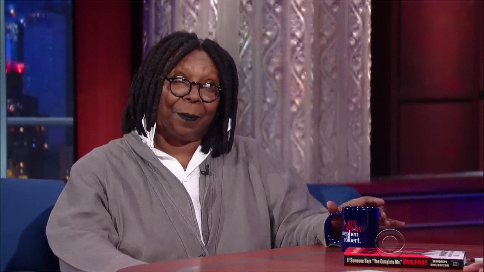 Still from Whoopi Goldberg, John Kasich, Glen Hansard