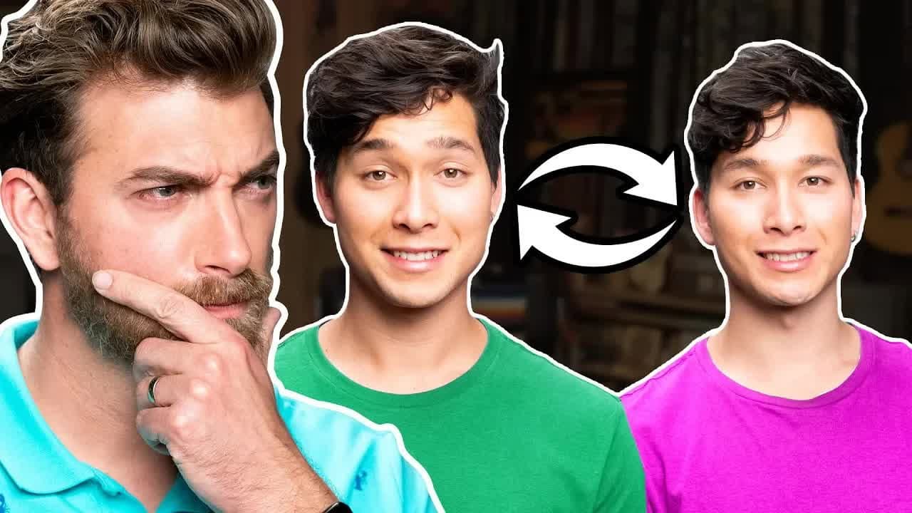 Still from Can We Spot The Identical Twin? (GAME)