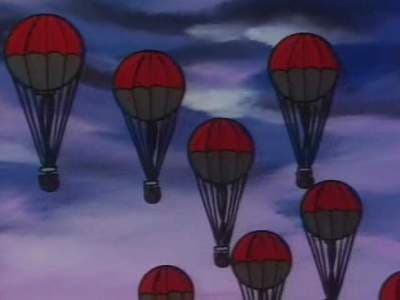 Still from The ballon bomb carried by the wind