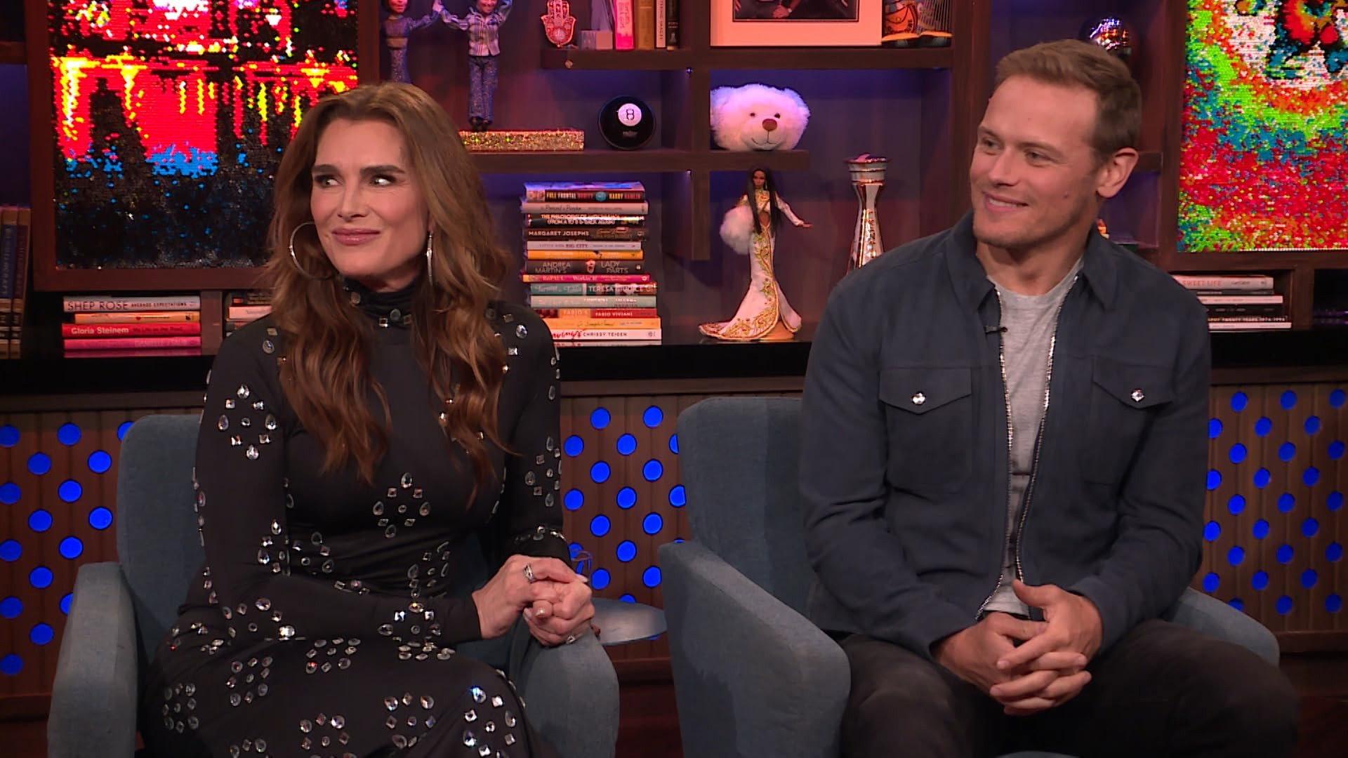 Still from Brooke Shields & Sam Heughan